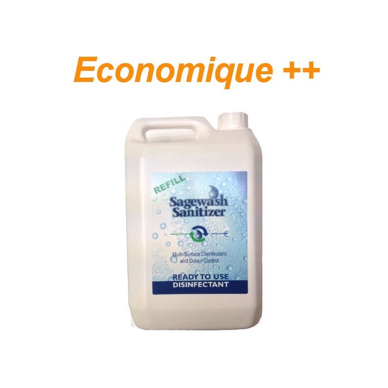 Recharge pour spray Sagewash™ Sanitizer. Recharge pour spray Sagewash™ Sanitizer.