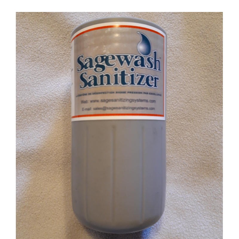 Contenant tablettes Sagewash Sanitizer Contenant tablettes Sagewash Sanitizer