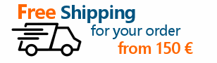 Free shipping for your order from 150 €