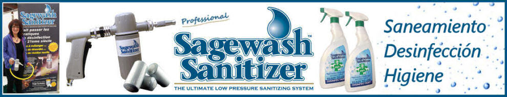 Toda la información sobre la gama de productos Sagewash Sanitizer