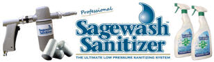 Find all the practical information on the Sagewash Sanitizer range